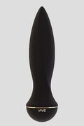 Plug Anale Vibrante Aki 17cm Nero